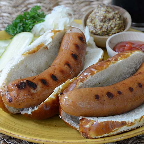 Kasekrainer - Swiss Cheese Infused Sausage Photo [1]