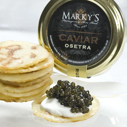 Osetra Caviar Gift Set - Gourmet Food Store Photo [1]