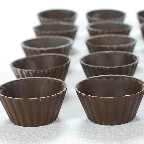 Dark Victoria Chocolate Cup - 2.5 Inch Photo [1]
