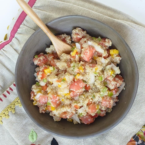 Quinoa Salad Recipe| Gourmet Food World Photo [1]