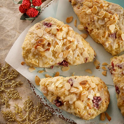 Raspberry Scones Recipe | Gourmet Food Store Photo [1]