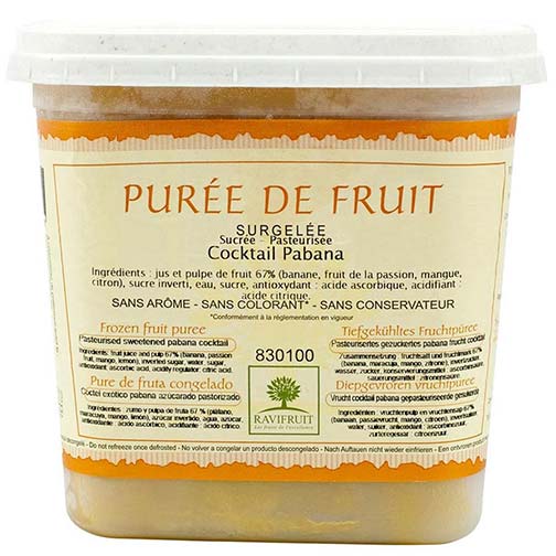 Pabana Puree (Passionfruit, Banana, Mango, Lemon) Photo [1]