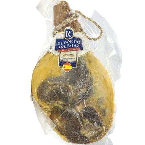 Serrano Ham (Jamon Serrano) - Whole, Bone-In, 18 Months Aged Photo [1]