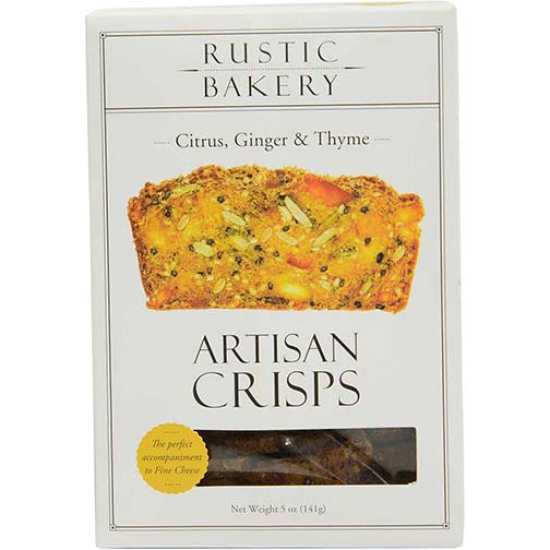 Artisan Crisps with Citrus, Ginger and Thyme Photo [1]