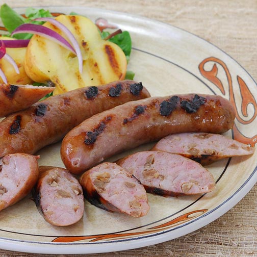Smoked Chicken Apple Sausages | Gourmet Food Store Photo [1]