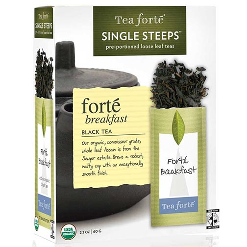 Tea Forte Forte Breakfast Black Tea Loose Leaf Tea Single Steeps Photo [1]