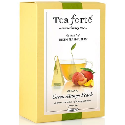 Tea Forte Green Mango Peach Green Tea - Event Box, 48 Infusers Photo [1]