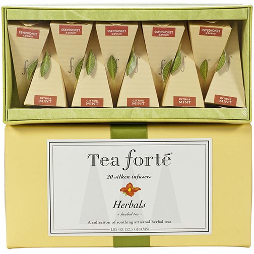 Tea Forte Herbals Collection - Ribbon Box, 20 Infusers Photo [1]