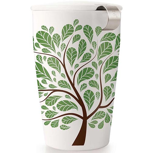 Tea Forte Kati Loose Tea Cup - Green Leaves Photo [1]