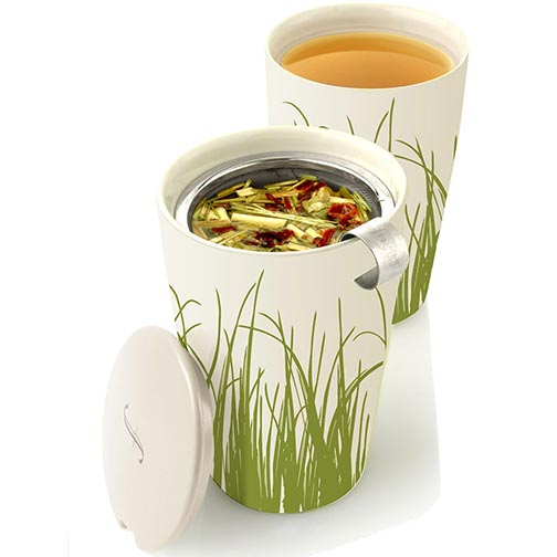 Tea Forte Kati Loose Tea Cup - Spring Grass White Photo [1]