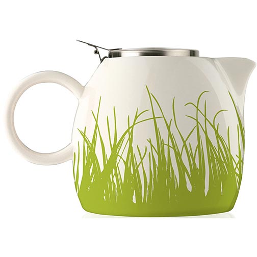 Tea Forte PUGG Ceramic Teapot - Spring Grass Photo [1]