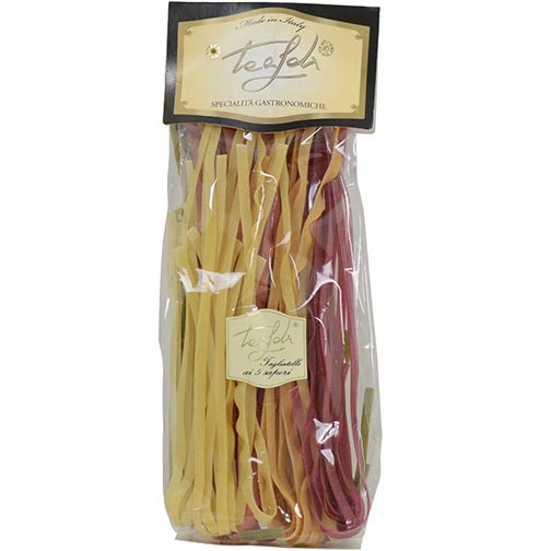 5 Flavored Tagliatelle Pasta Photo [1]