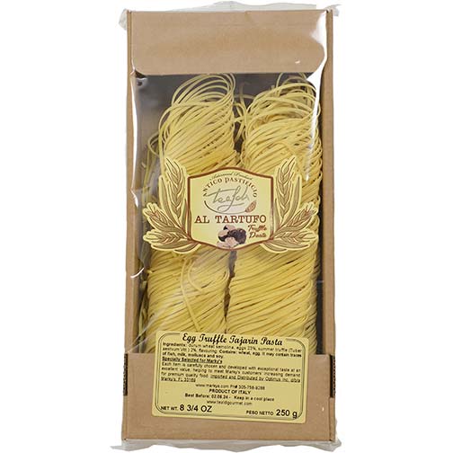 Italian Black Summer Truffle Egg Tajarin Pasta Photo [1]