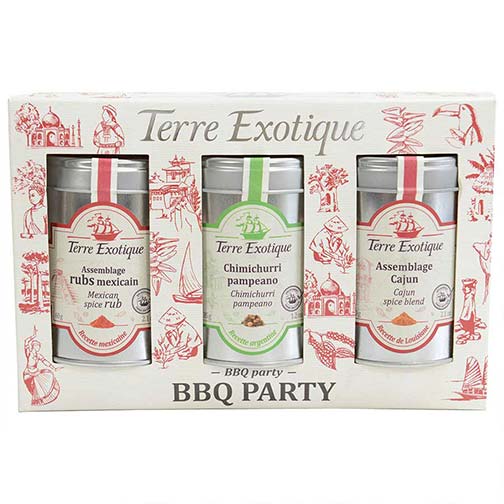 BBQ Party Spice Set - Cajun, Chimichurri Pampeano and Mexican Spice Seasonings Photo [1]