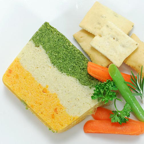 Three Layer Vegetable Pate - All Natural Photo [1]