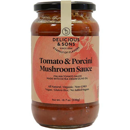 Tomato and Porcini Mushroom Sauce, Organic Photo [1]