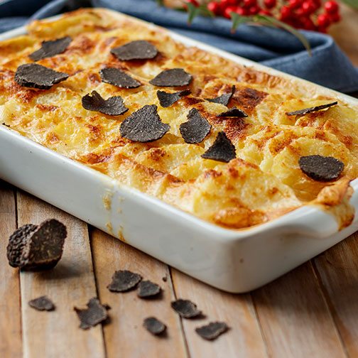 Scalloped Potatoes with Truffles | Gourmet Food Store Photo [1]