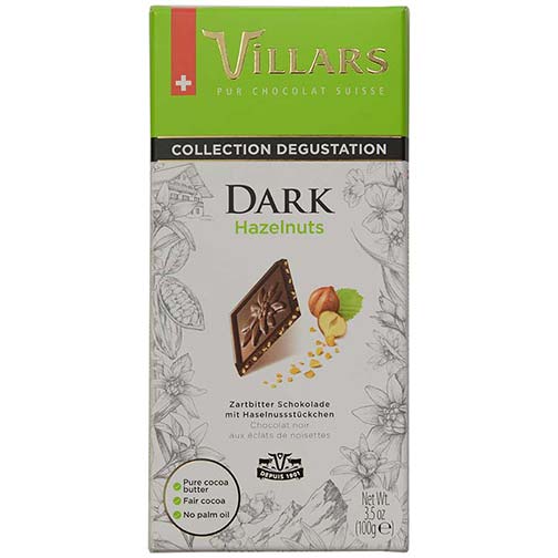 Villars Swiss Dark Chocolate with Hazelnuts Photo [1]