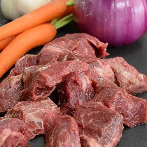 Wagyu Stew Meat, Diced Photo [1]