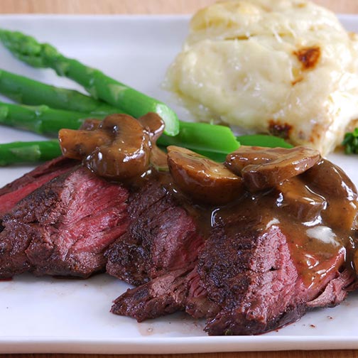 Wagyu Beef Hanger Steak at Gourmet Food Store Photo [1]