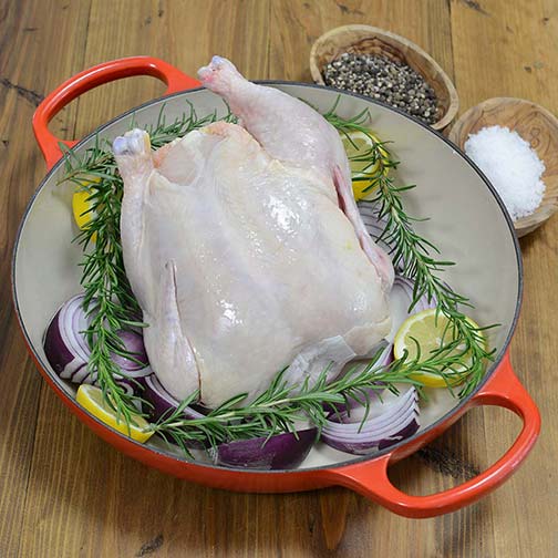 Whole Young Chicken with Giblets - Organic Photo [1]