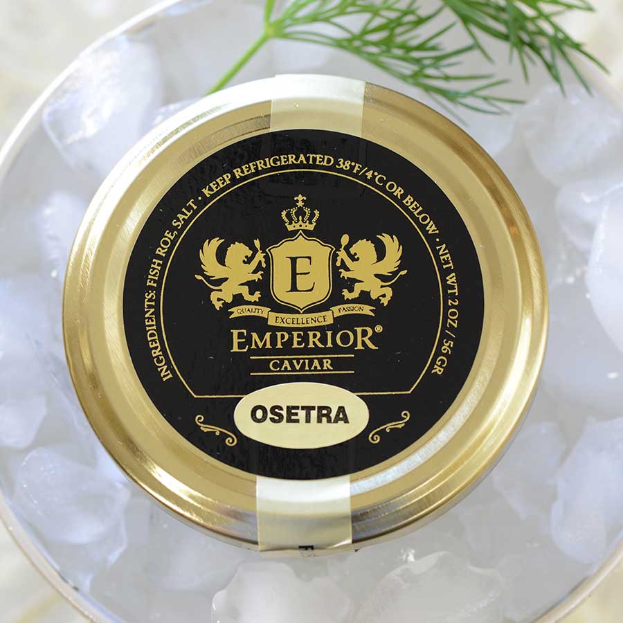 Emperior Caviar Osetra Russian Caviar - Malossol, Farm Raised Photo [2]