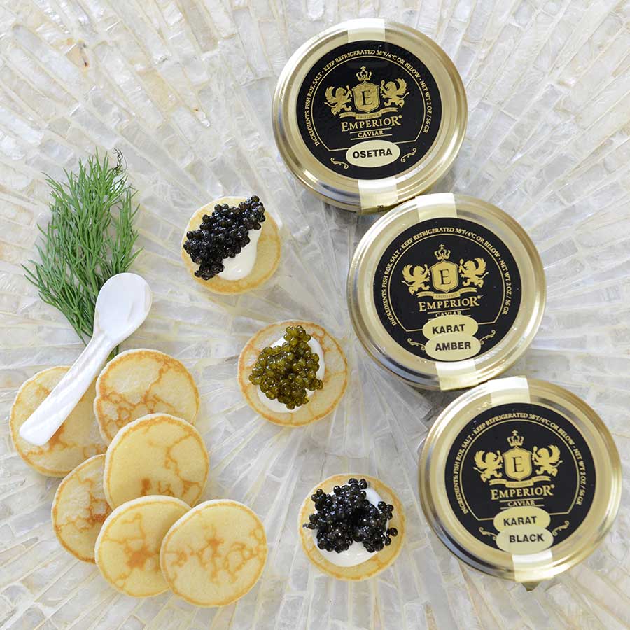 Emperior Osetra Caviar Gift Set Photo [1]