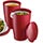 Tea Forte Kati Loose Tea Cup - Cranberry Red Photo [3]